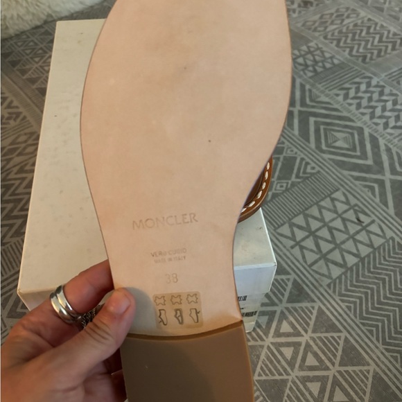 Moncler Tan Sandals - Picture 2 of 3